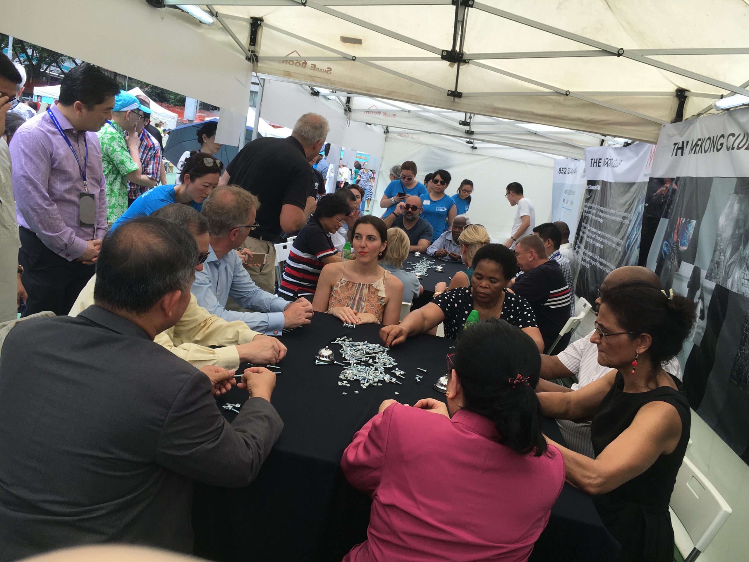 The Mekong Club to raise international awareness of modern slavery through their annual Sweatshop Simulation Challenge as seen on CNN